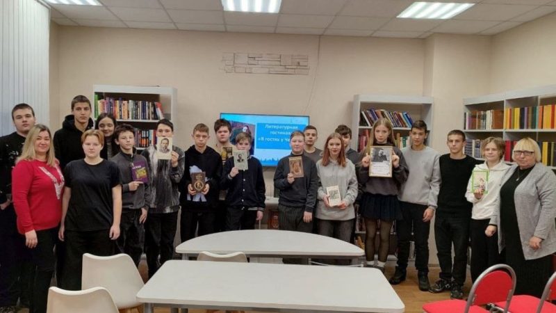 Заседание литературной гостиной «В гостях у Чехова»