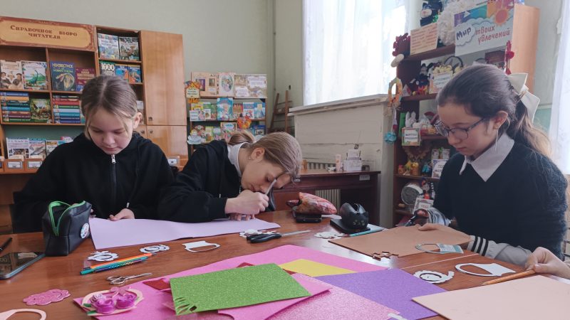 Арт-занятие «Весенние фантазии»