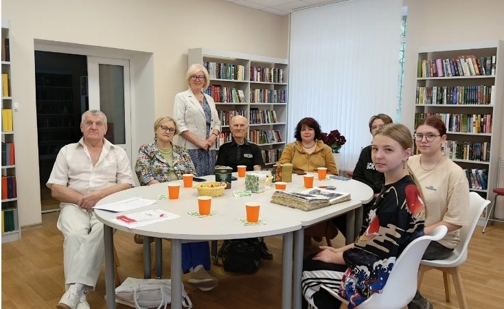 Очередное заседание музыкально-поэтического клуба «Мелодия слова»