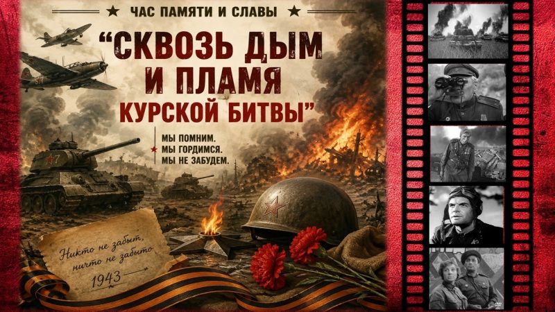 Час памяти и славы «Сквозь дым и пламя Курской битвы»