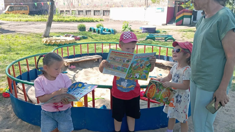 Обзор-беседа «Новые книжки для любознательных детишек»