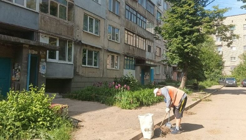 Уборка города Алчевска