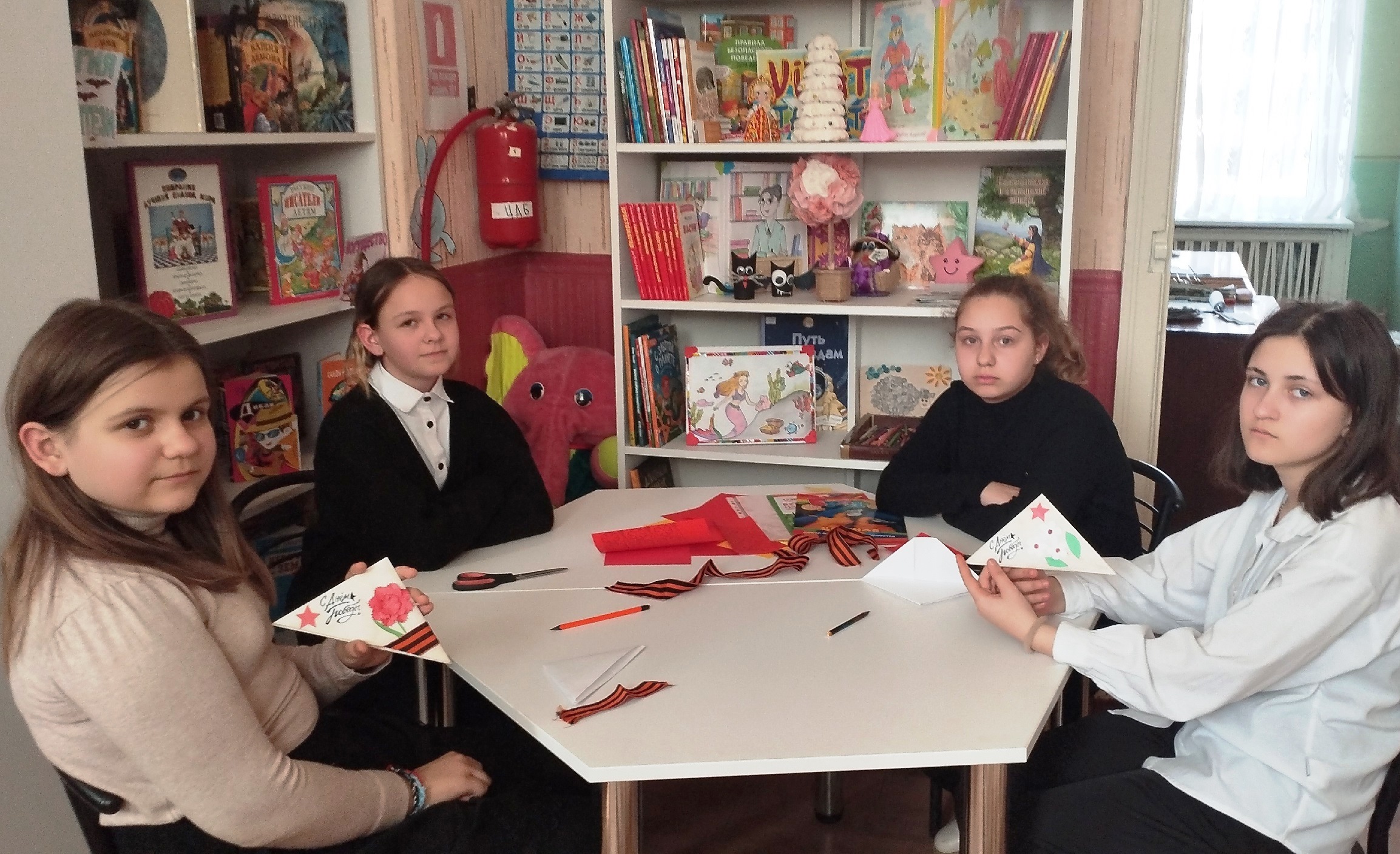 Мастер-класс по изготовлению фронтового письма «Слава победителям!»