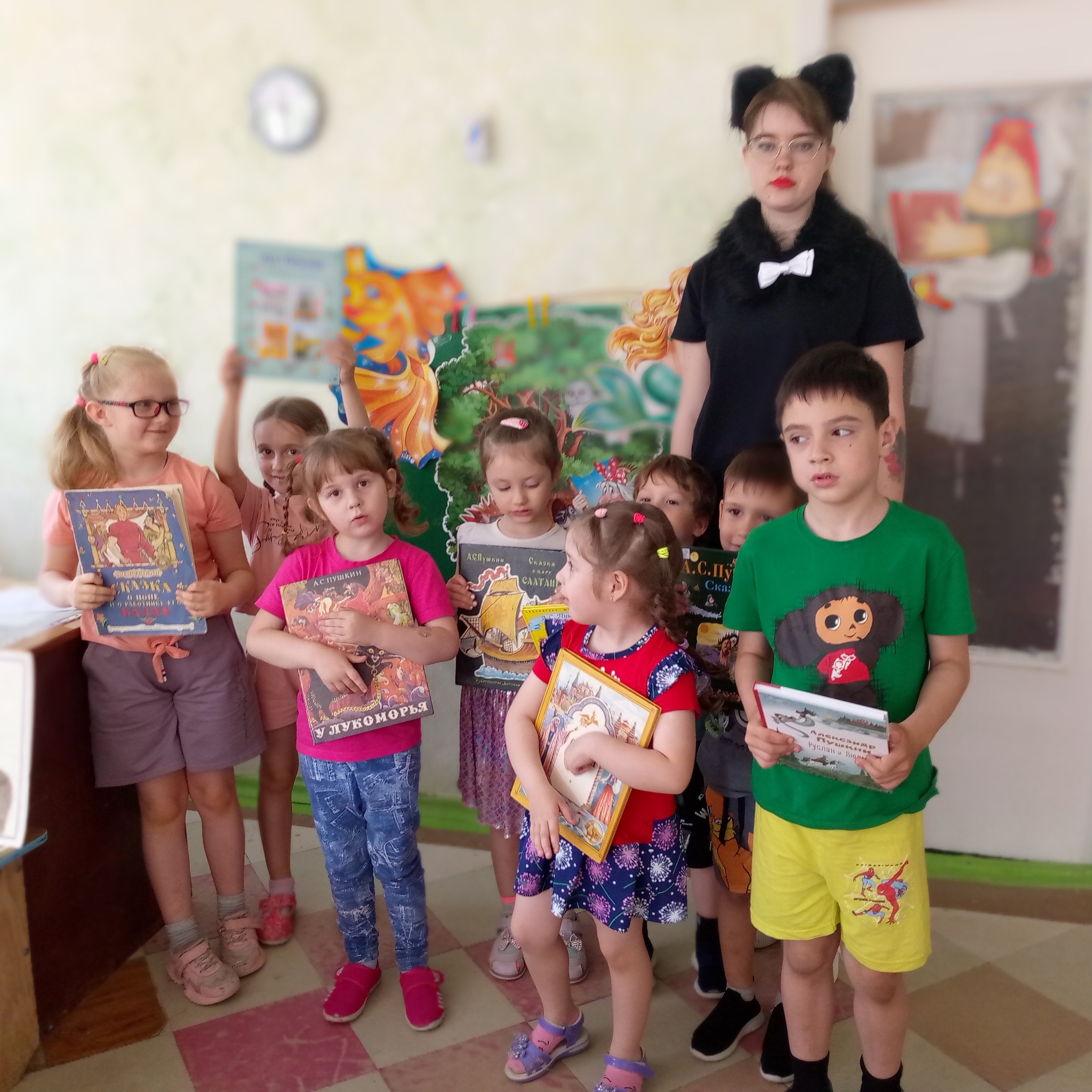Игровой час «Мы Пушкина читаем с детства!»