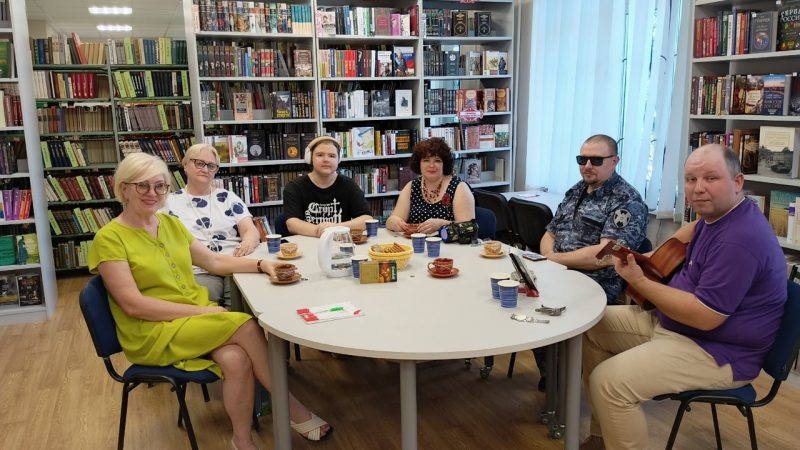 Заседание музыкально-поэтического клуба «Мелодия слова»