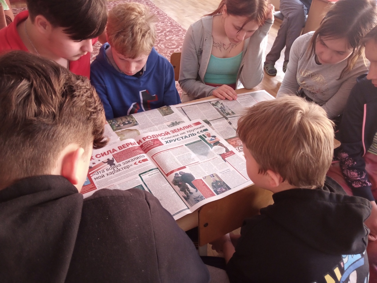 Патриотический час «Гордись, Отчизна, славными сынами»