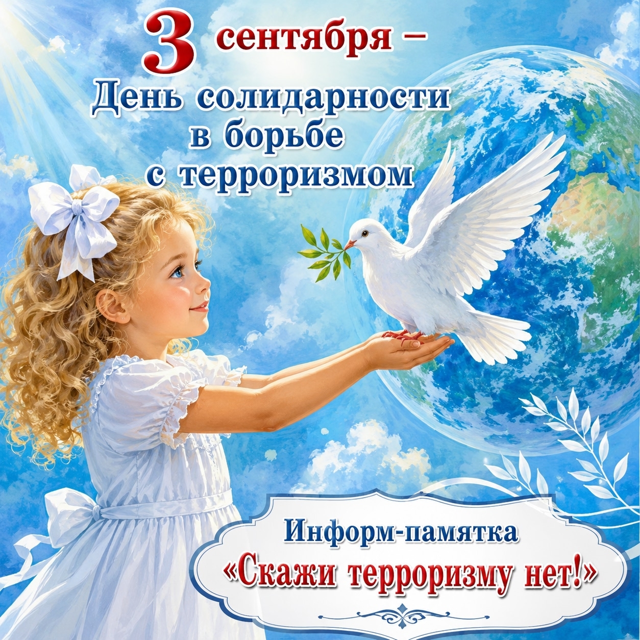 Информ-памятка«Скажи терроризму нет!»
