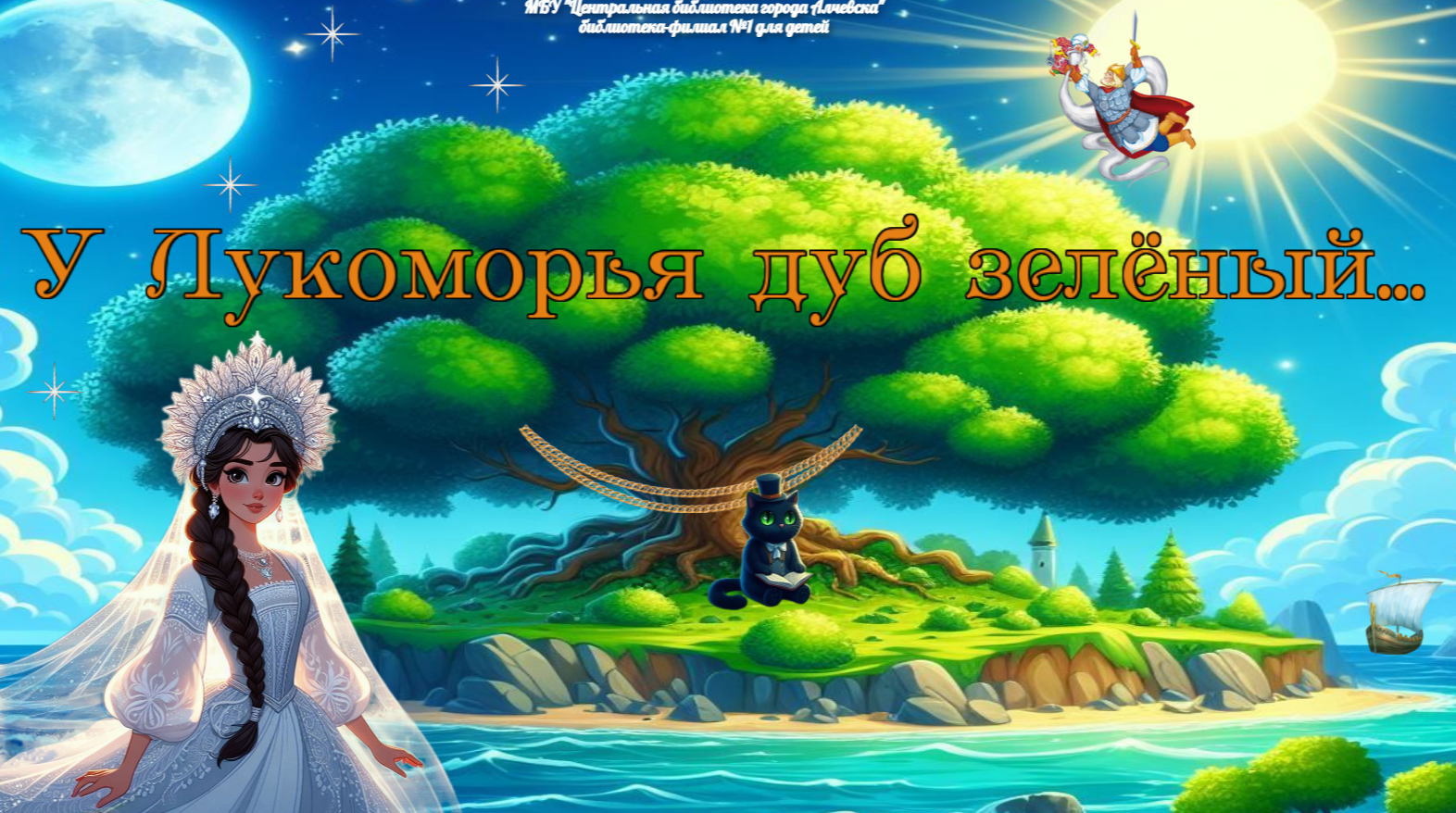 Видеоролик «У Лукоморья дуб зеленый…»