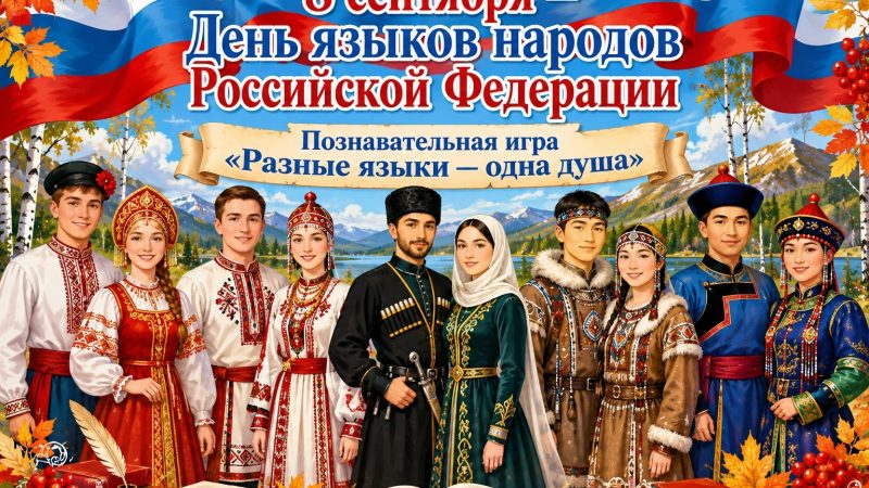 Познавательная игра «Разные языки – одна душа»