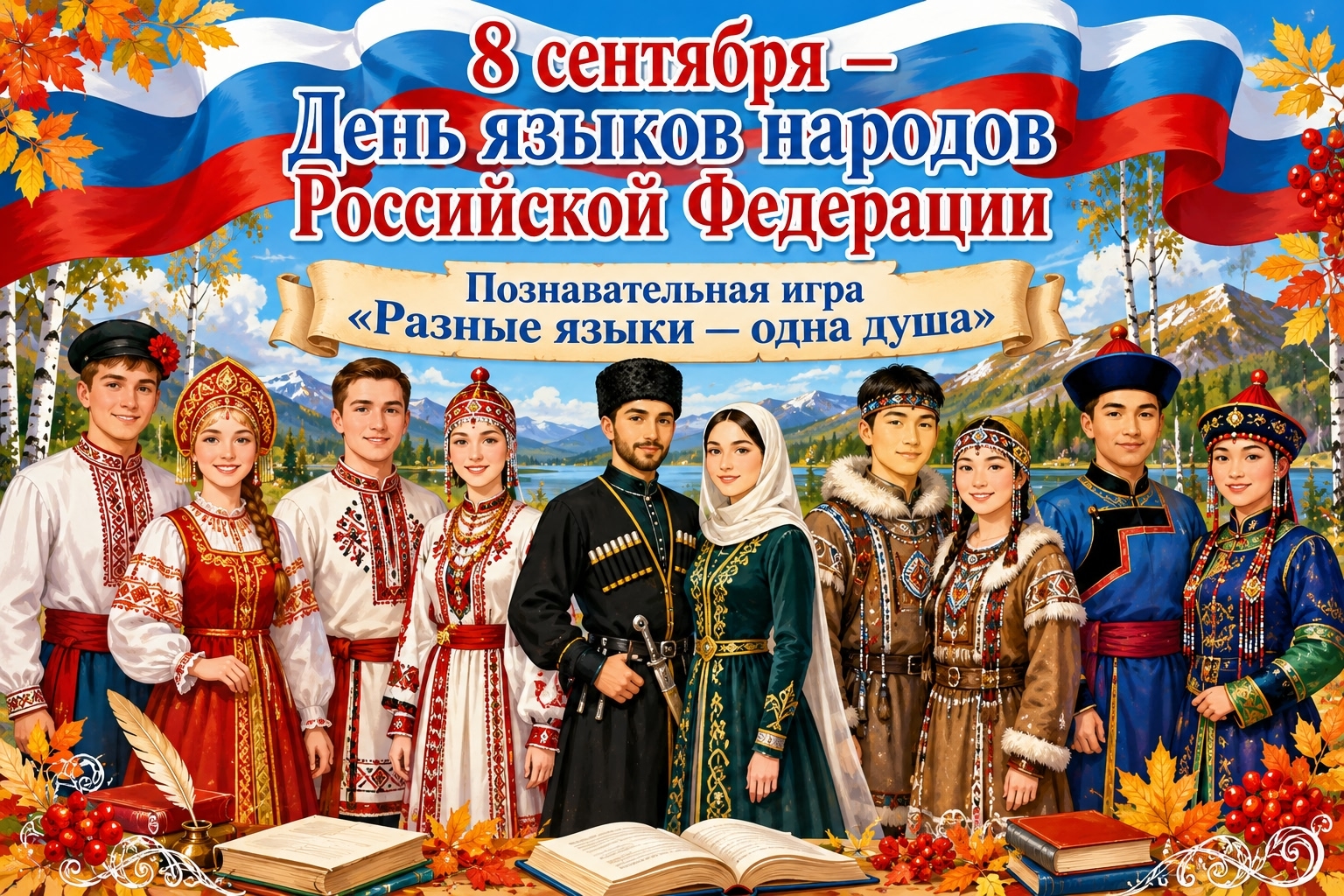 Познавательная игра «Разные языки – одна душа»